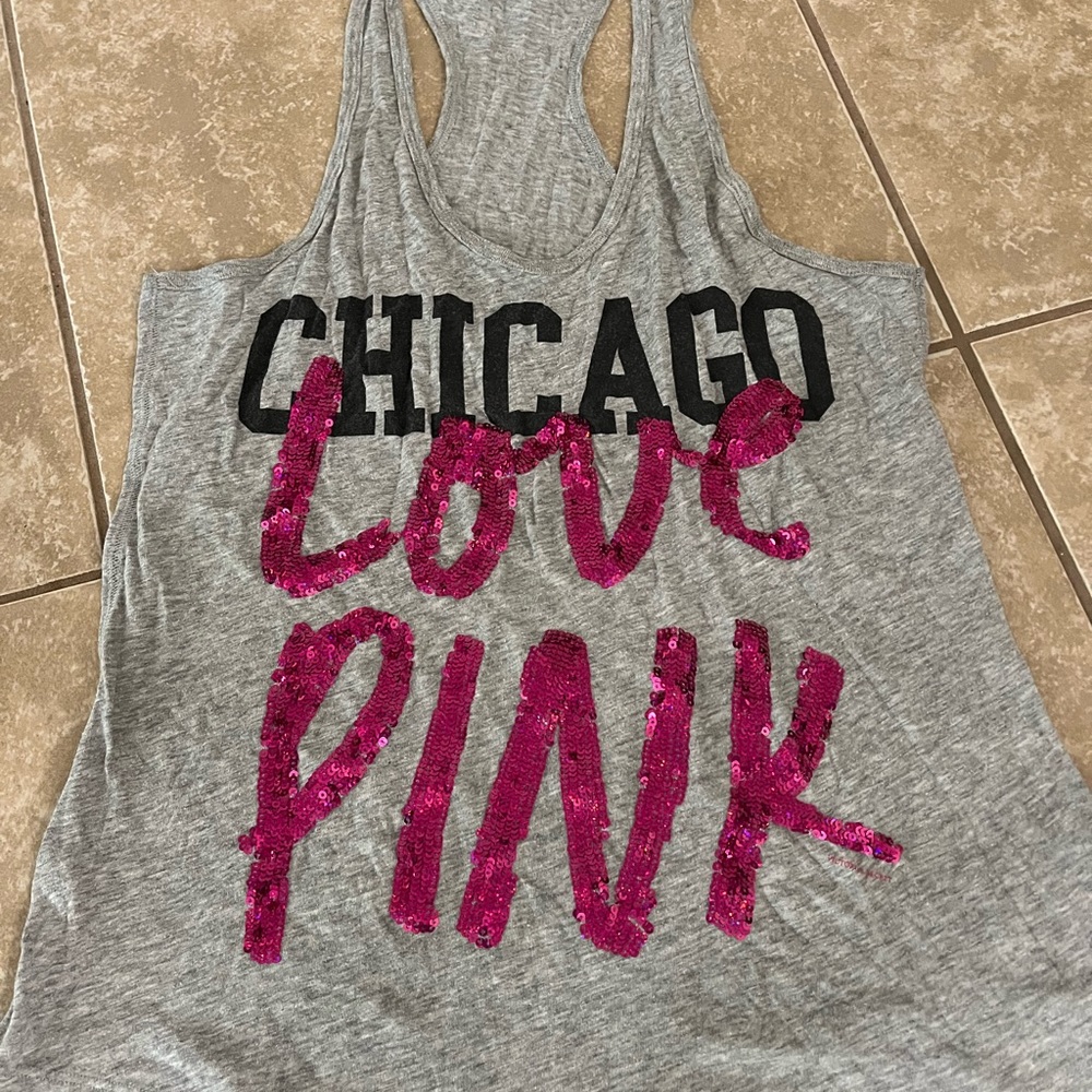PINK VICTORIA SECRET TANK